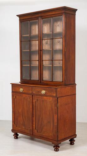 William IV Mahogany Glazed Bookcase (1 of 13)