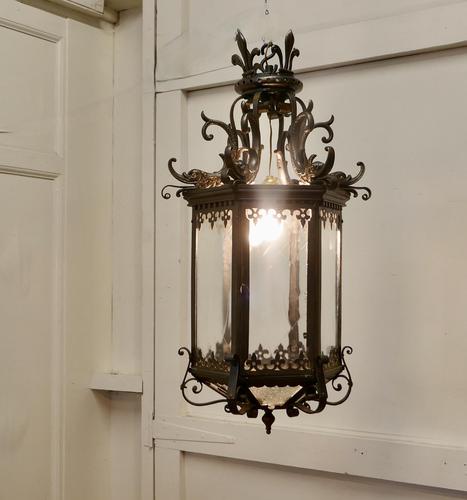 Large Decorative French Hall Lantern (1 of 9) Large Decorative French Hall Lantern (1 of 9)