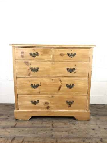 Antique Pine Chest of Drawers (1 of 10)