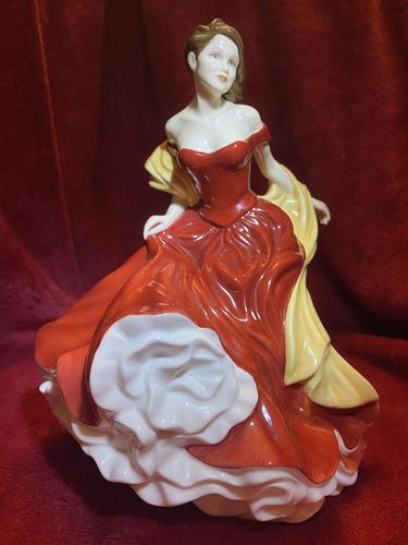 Royal Doulton Figurine Titled “Winter Ball” from Pretty Ladies Collection HN5466 (1 of 9)