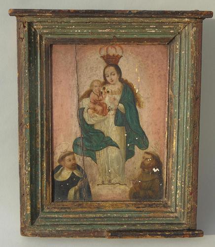 Antique Oil Painting Madonna & Child Murillo 18th Century (1 of 8)