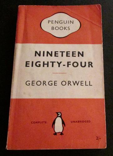 1954 Nineteen Eighty Four A Novel by George Orwell Rare First Penguin Edition (1 of 4)