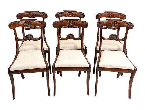 Set of 6 Regency Dining Chairs Rosewood c.1811 (1 of 8) Set of 6 Regency Dining Chairs Rosewood c.1811 (1 of 8)