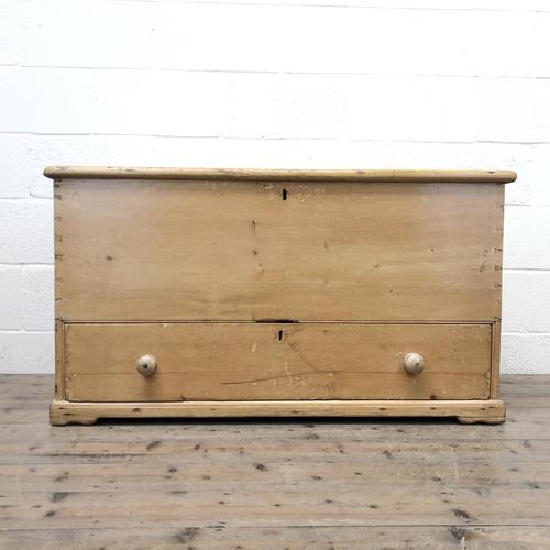 Large 19th Century Pine Chest (1 of 8)