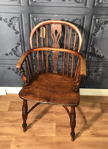 Ash & Elm Low Back Windsor Chair (1 of 8)