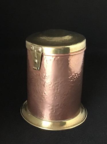 Arts & Crafts Brass and Copper Tea Caddy (1 of 5) Arts & Crafts Brass and Copper Tea Caddy (1 of 5)