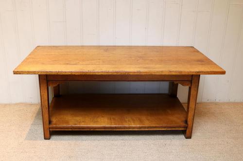 Solid Oak Coffee Table c.1960 (1 of 6)