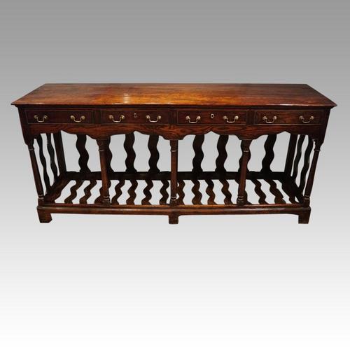 Antique Oak Devon Dairy Dresser (1 of 17)