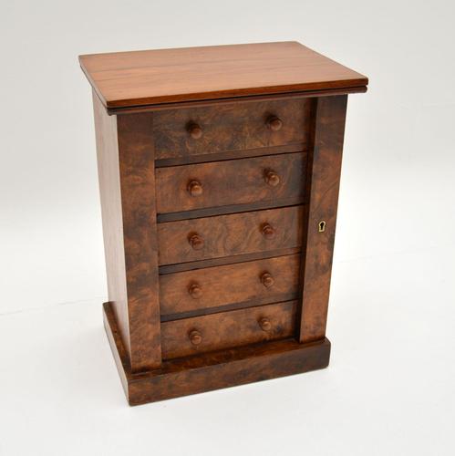 Antique Victorian Burr Walnut Miniature Wellington Chest (1 of 10) Antique Victorian Burr Walnut Miniature Wellington Chest (1 of 10)