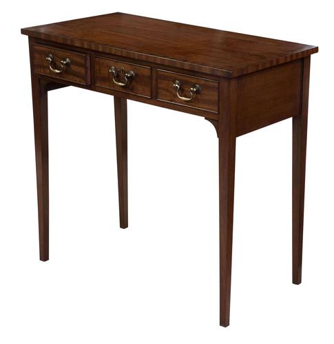 Mahogany 3 Drawer Side Table c1930 (1 of 5) Mahogany 3 Drawer Side Table c1930 (1 of 5)