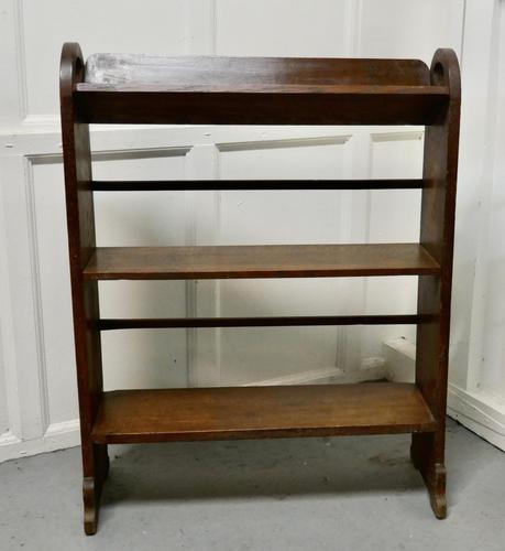 Another Open Front Oak Bookcase (1 of 4) Another Open Front Oak Bookcase (1 of 4)