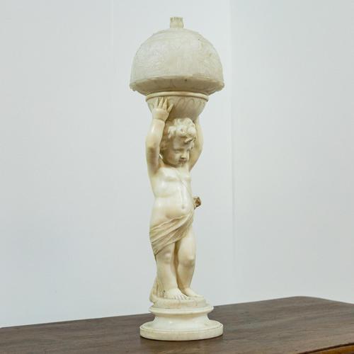 Signed Andreini Alabaster Lamp (1 of 17) Signed Andreini Alabaster Lamp (1 of 17)