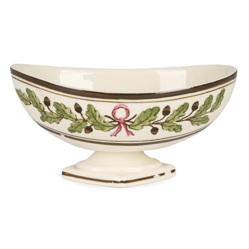 Wedgwood Etruria Acorn Pattern Creamware Pottery Salt 1882 (1 of 11) Wedgwood Etruria Acorn Pattern Creamware Pottery Salt 1882 (1 of 11)