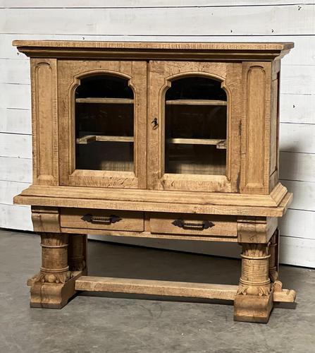 Superb Quality French Bleached Oak Cabinet (1 of 20)