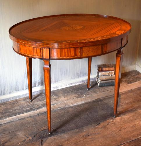 Dutch Neoclassical Satinwood Centre Table (1 of 13) Dutch Neoclassical Satinwood Centre Table (1 of 13)