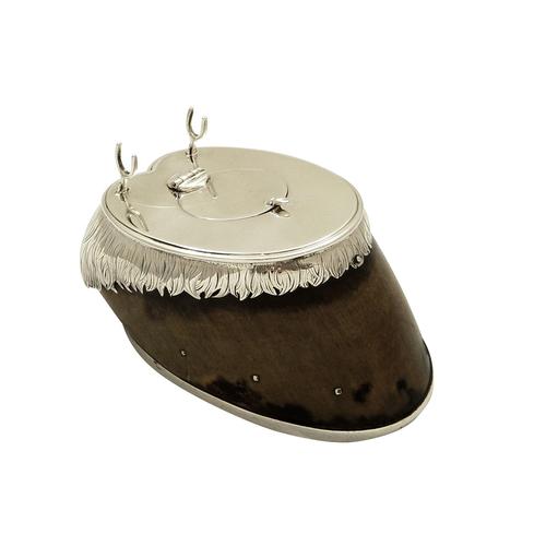 Antique Victorian Sterling Silver Hoof Inkwell 1875 (1 of 10) Antique Victorian Sterling Silver Hoof Inkwell 1875 (1 of 10)