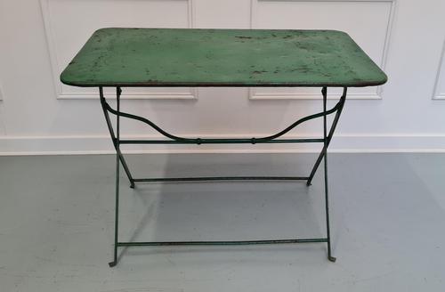Antique Folding Garden Table (1 of 4) Antique Folding Garden Table (1 of 4)