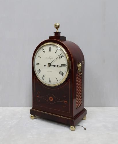 Regency Mahogany Inlaid Bracket Clock by Thwaites & Reed (1 of 8) Regency Mahogany Inlaid Bracket Clock by Thwaites & Reed (1 of 8)