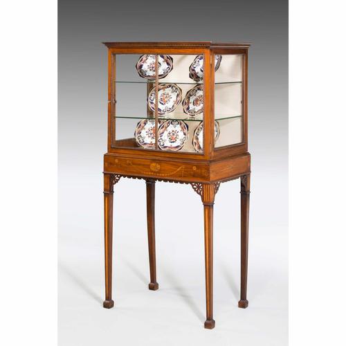 George III Style Mahogany China Cabinet (1 of 7) George III Style Mahogany China Cabinet (1 of 7)