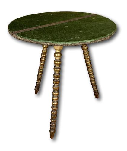 19th Century Gypsy Table With Gilt Legs (1 of 5) 19th Century Gypsy Table With Gilt Legs (1 of 5)