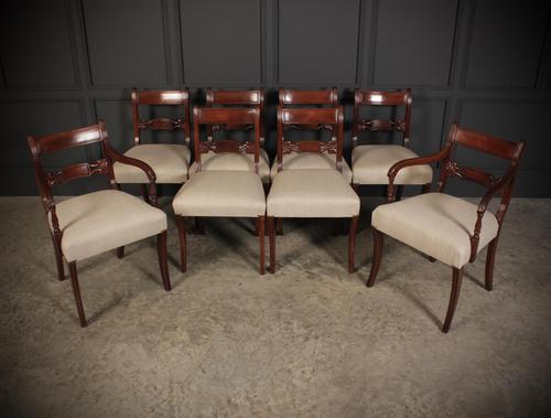 Set of 8 Regency Mahogany Dining Chairs (1 of 20) Set of 8 Regency Mahogany Dining Chairs (1 of 20)