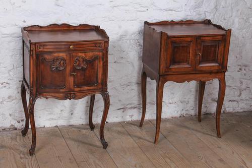 Harlequin Pair of Dark Walnut Bedsides (1 of 6)