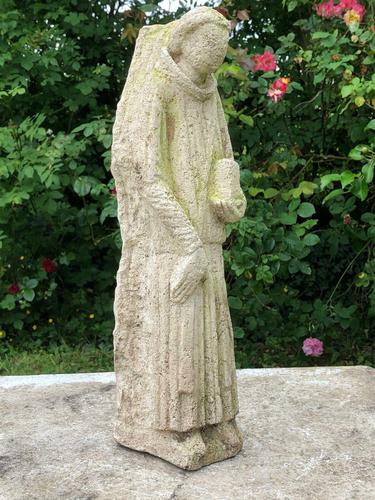 Rare Medieval 16th Century Antique Carved Stone Sculpture Religious Monk Bible (1 of 12) Rare Medieval 16th Century Antique Carved Stone Sculpture Religious Monk Bible (1 of 12)