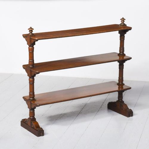 Victorian Mahogany 3 Tier Étagère (1 of 8)