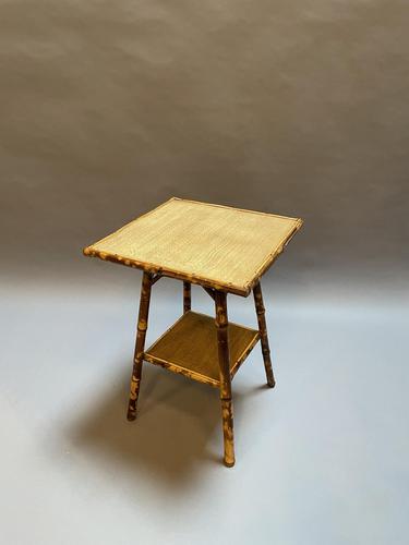 Victorian Bamboo Occasional Table (1 of 7)