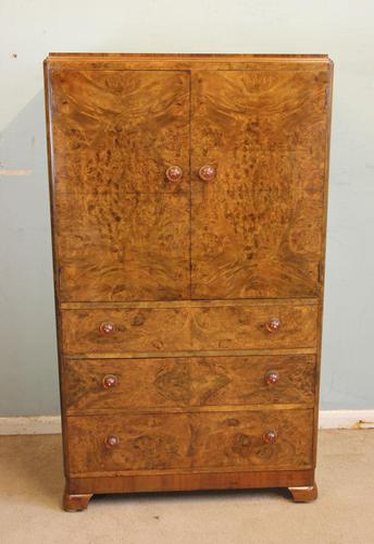 Burr Walnut Chest of Drawers Tallboy (1 of 13) Burr Walnut Chest of Drawers Tallboy (1 of 13)