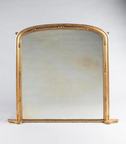 Victorian Git Overmantle Mirror (1 of 6) Victorian Git Overmantle Mirror (1 of 6)