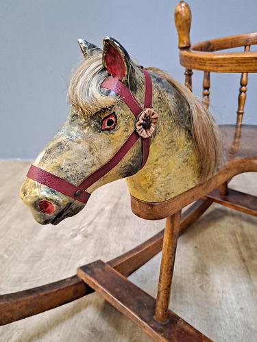 19th Century Childs Rocking Horse (1 of 5) 19th Century Childs Rocking Horse (1 of 5)