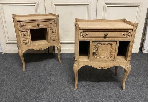 Pair of Bleached Oak Bedside Cabinets (1 of 15)