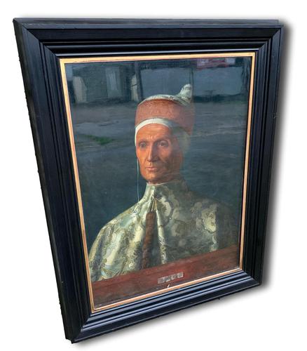 19th C Oil On Canvas Of Octavia Hill's Portrait Of Leonardo Loredan (1 of 6) 19th C Oil On Canvas Of Octavia Hill's Portrait Of Leonardo Loredan (1 of 6)