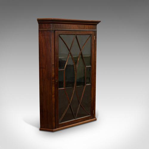 Antique Corner Cabinet, English, Mahogany, Cupboard, Astragal Glazed, Georgian (1 of 12) Antique Corner Cabinet, English, Mahogany, Cupboard, Astragal Glazed, Georgian (1 of 12)