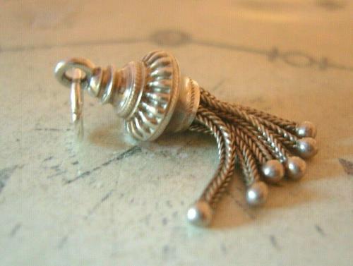 Antique Pocket Watch Chain Tassel Fob 1890s Victorian Ornate Silver Fob Nos (1 of 6) Antique Pocket Watch Chain Tassel Fob 1890s Victorian Ornate Silver Fob Nos (1 of 6)