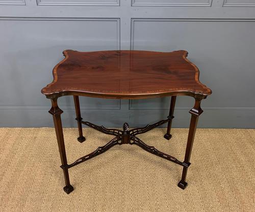 Chippendale Style Mahogany Occasional Table (1 of 10)