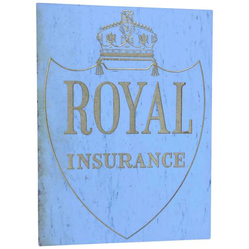 Interesting Architectural Large Heavy Marble & Gilt Inscribed Royal Insurance Building Sign (1 of 13) Interesting Architectural Large Heavy Marble & Gilt Inscribed Royal Insurance Building Sign (1 of 13)