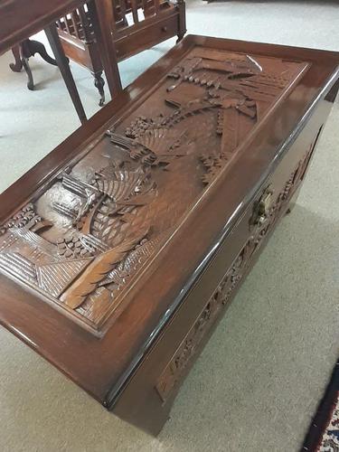 Chinese Wooden Chest (1 of 4)