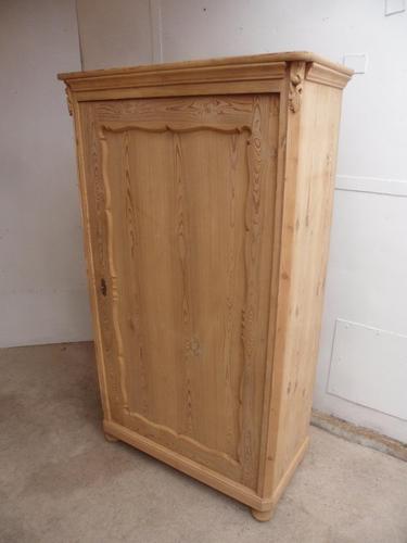 Large Georgian 1 Door Antique Pine Kitchen/Storage Cupboard to wax / paint (1 of 9) Large Georgian 1 Door Antique Pine Kitchen/Storage Cupboard to wax / paint (1 of 9)