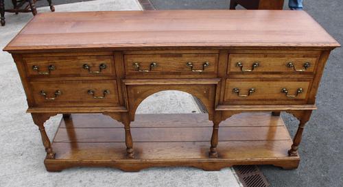 1960s Golden Oak Potboard Dresser Base - Variety of Uses (1 of 5)