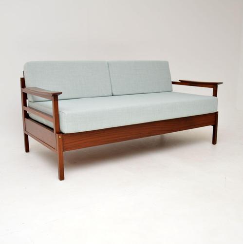 Guy Rogers Gambit Sofa Bed in Afromosia Vintage 1960's (1 of 14)