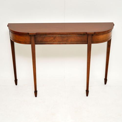 Antique Georgian Style Mahogany Console  Table (1 of 8)