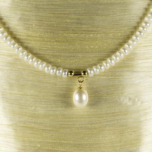 Vintage Seed Pearl Necklace With 14ct. Fastening (1 of 3) Vintage Seed Pearl Necklace With 14ct. Fastening (1 of 3)
