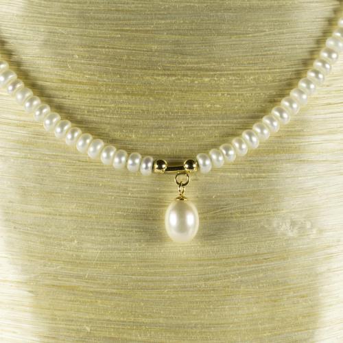 Vintage Seed Pearl Necklace With 14ct. Fastening (1 of 3)