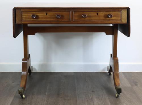 Solid Mahogany 1820s Sofa Table (1 of 7) Solid Mahogany 1820s Sofa Table (1 of 7)