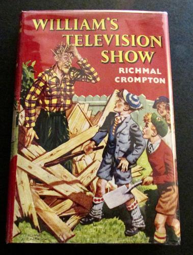 1958 1st Edition William's Television Show by Richmal Crompton with Original Dust Jacket (1 of 4)