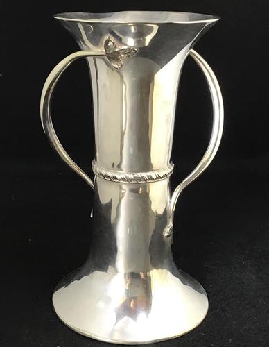 Art Nouveau Silver Plated Vase by George Wish & Son Sheffield (1 of 7)