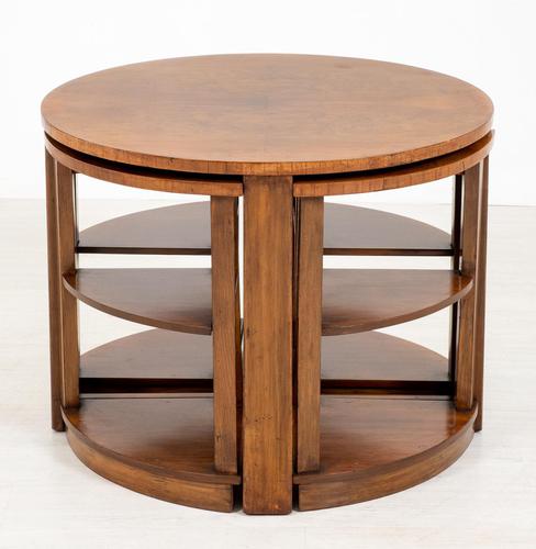 Walnut Art Deco Nest of tables (1 of 7) Walnut Art Deco Nest of tables (1 of 7)
