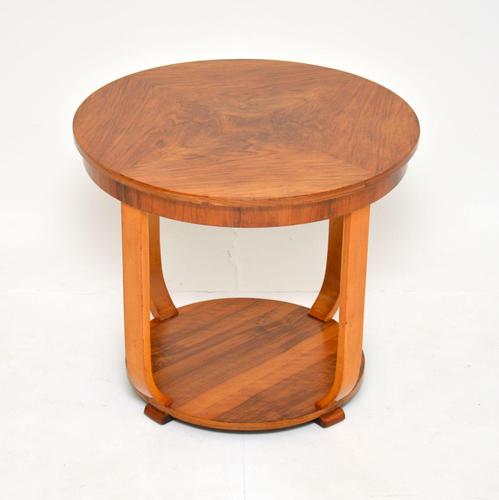 1930's Art Deco Walnut Occasional Coffee Table (1 of 6) 1930's Art Deco Walnut Occasional Coffee Table (1 of 6)